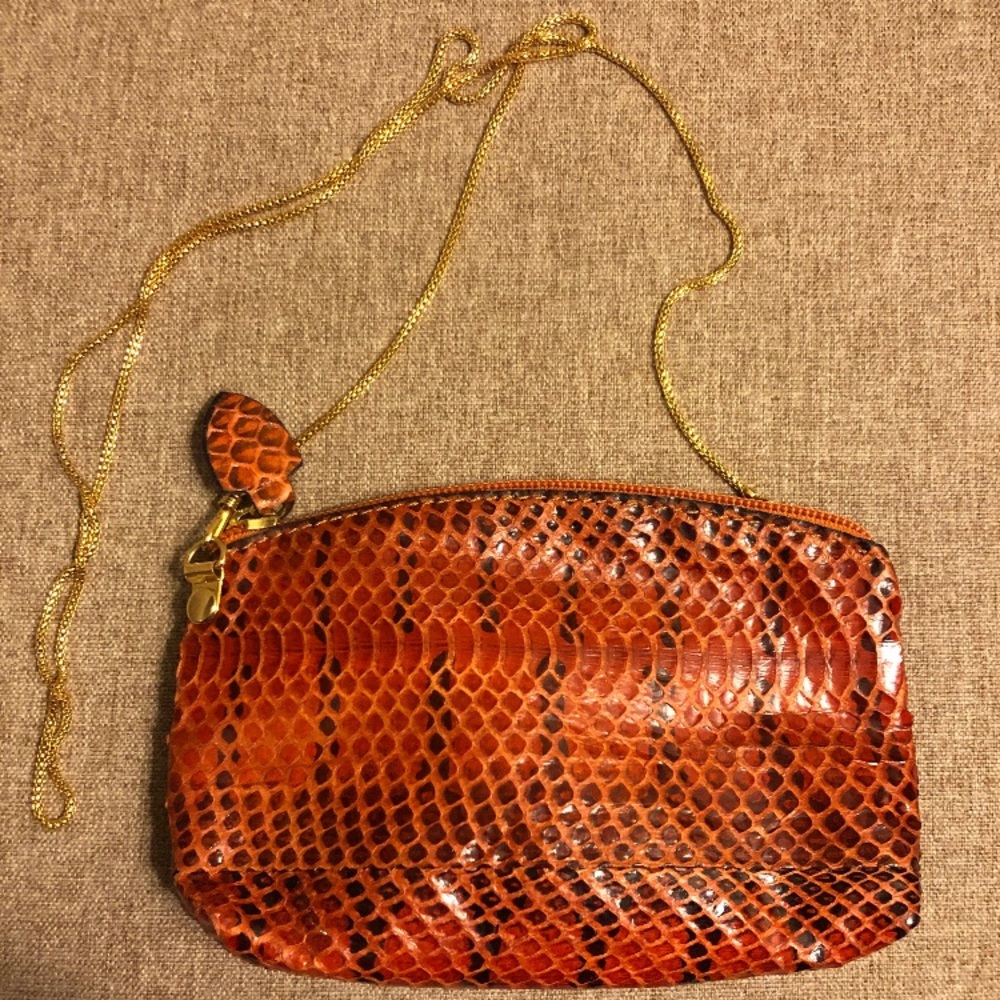 Vero Pitone Snake Skin Crossbody